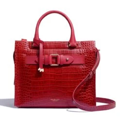 Agnes Street Faux CrocMedium ZipTop Multiway Bag 3 Agnes Street Faux CrocMedium ZipTop Multiway Bag -Fashion Bag Store h2982601 2