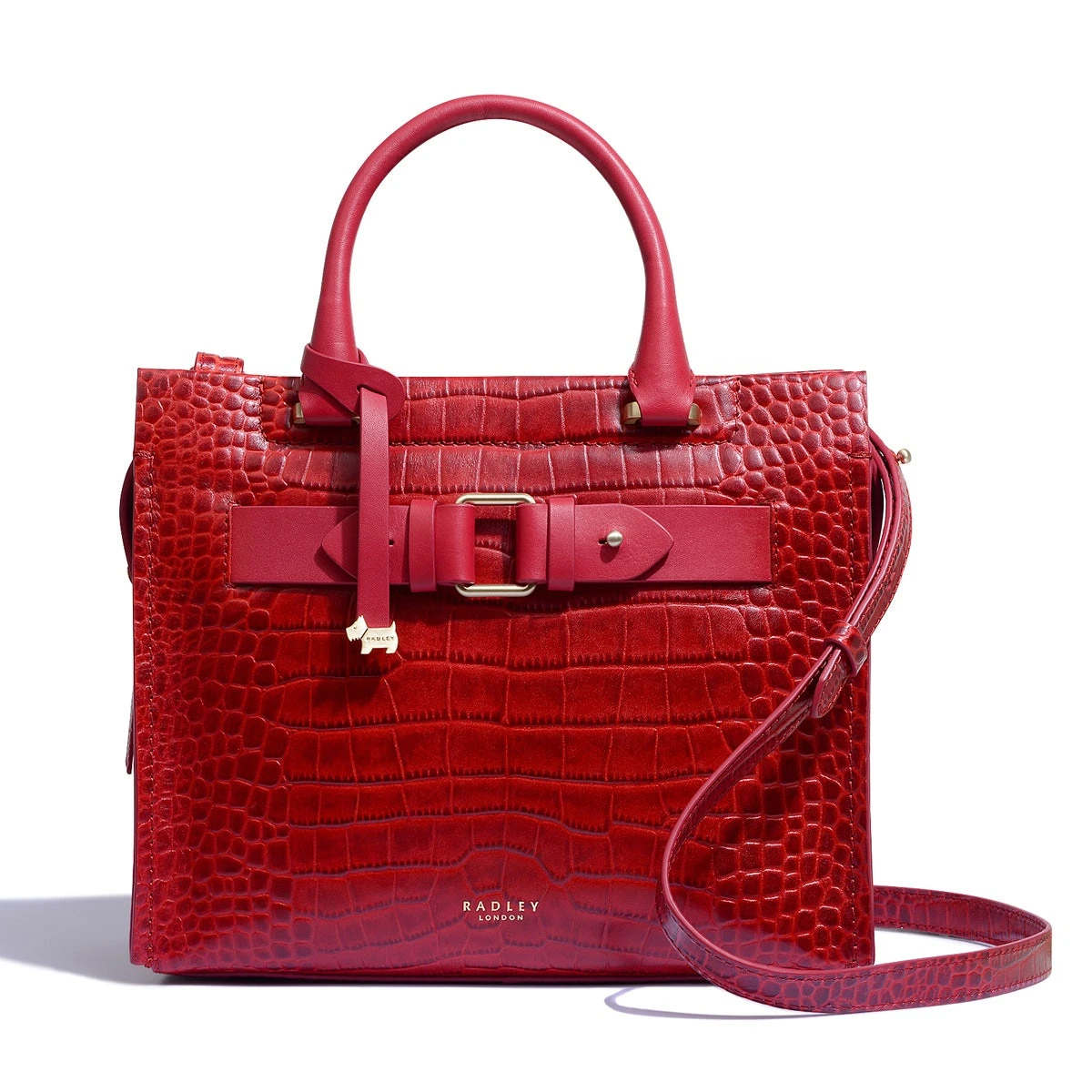 Agnes Street Faux CrocMedium ZipTop Multiway Bag Agnes Street Faux CrocMedium ZipTop Multiway Bag -Fashion Bag Store h2982601 2