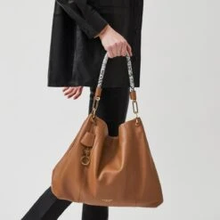 Cuba StreetLarge Zip-Top Shoulder -Fashion Bag Store h4180261 model