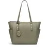 Silk StreetLarge ZipTop Shoulder Bag -Fashion Bag Store h4326306