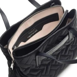 Finsbury Park - QuiltMedium Ziptop Satchel Bag -Fashion Bag Store h4355001 4