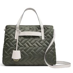 Finsbury Park - QuiltMedium Ziptop Satchel Bag