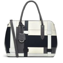 Liverpool Street 2.0 - PatchedMedium Zip-Top Multiway Bag