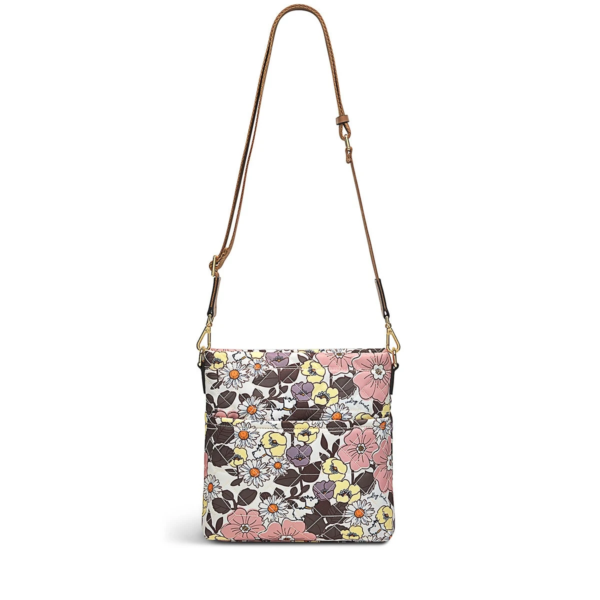 Finsbury Park '60s Floral QuiltSmall ZipTop Cross Body Bag Finsbury Park '60s Floral QuiltSmall ZipTop Cross Body Bag -Fashion Bag Store h5881109 2