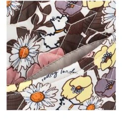 Finsbury Park '60s Floral QuiltSmall ZipTop Cross Body Bag 5 Finsbury Park '60s Floral QuiltSmall ZipTop Cross Body Bag -Fashion Bag Store h5881109 d1