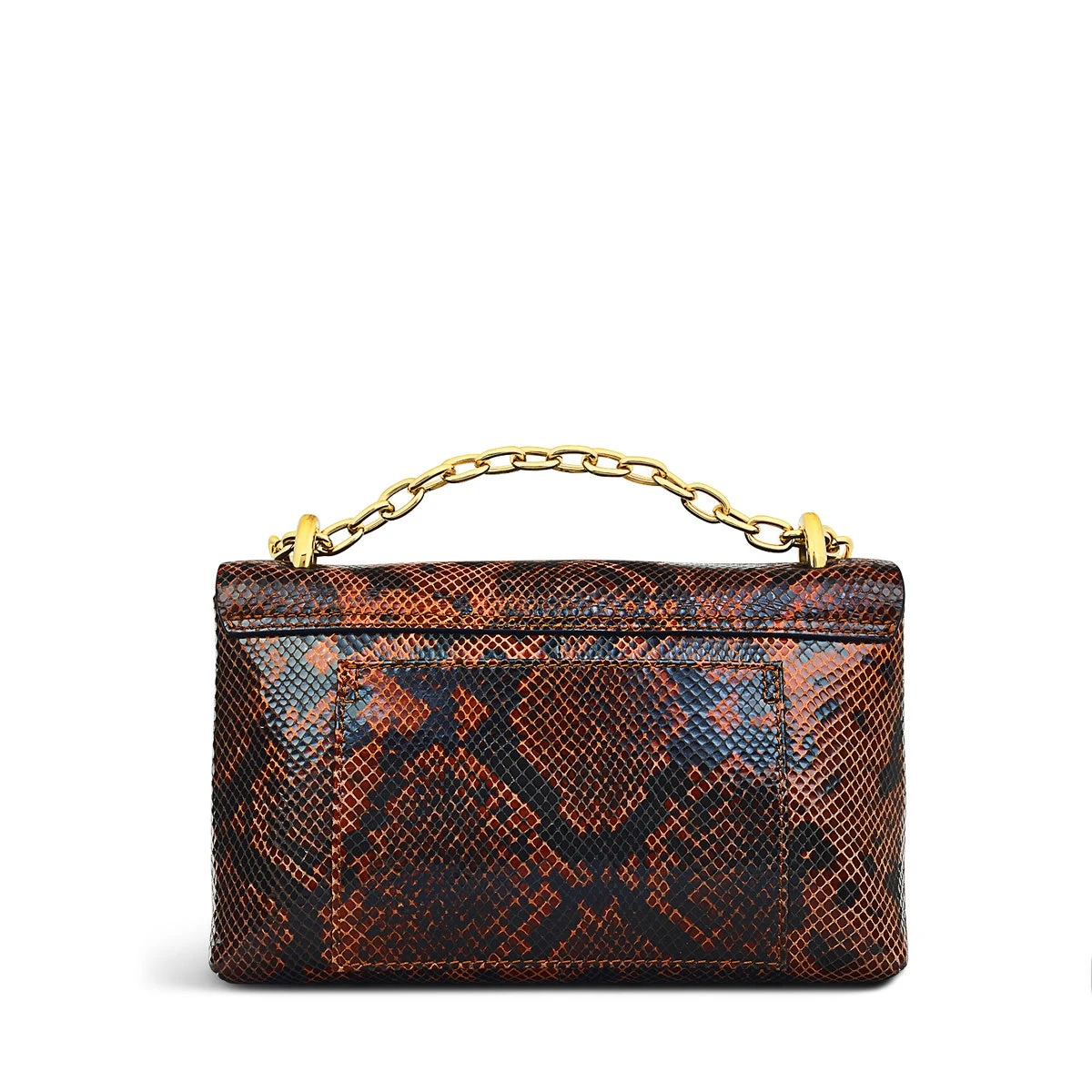 Mill Bay Faux SnakeMedium Flapover Cross Body Bag Mill Bay Faux SnakeMedium Flapover Cross Body Bag -Fashion Bag Store h5893205 2