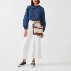 Peregrine Road CanvasMedium ZipTop Cross Body Bag -Fashion Bag Store h5918205 q6106482d 991