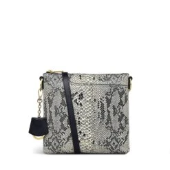 Pockets 2.0 - Faux SnakeSmall Ziptop Crossbody