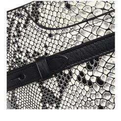 Pockets 2.0 - Faux SnakeSmall Ziptop Crossbody -Fashion Bag Store h6357029 d1