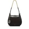 Half Moon Street - Faux SnakeMedium Flapover Shoulder -Fashion Bag Store h6360209 1