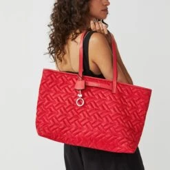 Finsbury Park - QuiltLarge Ziptop Shoulder -Fashion Bag Store h6435551 412