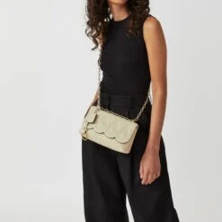 Mill Bay - Raindrop QuiltMedium Flapover Crossbody -Fashion Bag Store h6746230 1286