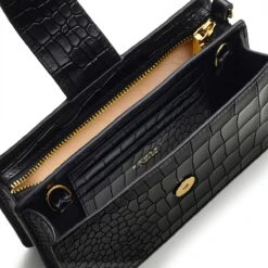 West Mews - Faux CrocSmall Phone Crossbody -Fashion Bag Store h6771001 4 1