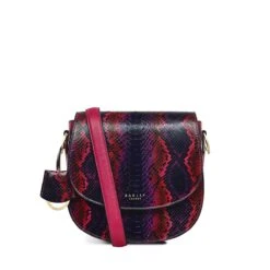 Liverpool Street 2.0 - Faux SnakeMedium Flapover Crossbody