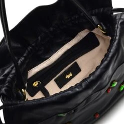 Sunny Rise - EmbellishedSmall Drawstring Crossbody -Fashion Bag Store h6814001 4