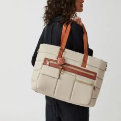 Southwood LaneLarge Ziptop Tote -Fashion Bag Store h6817230 875