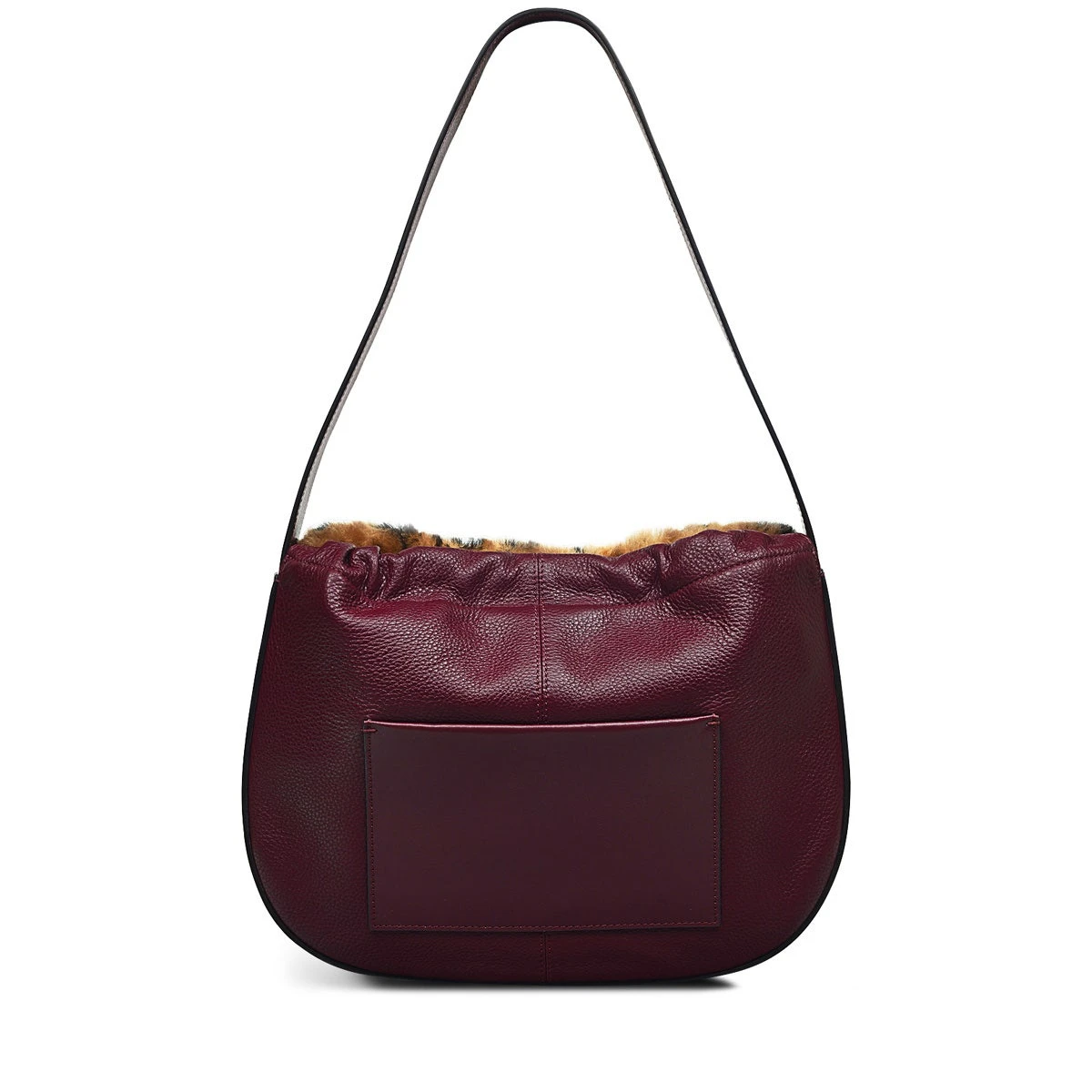 Lewis Lane - Faux TeddyMedium Drawstring Shoulder Lewis Lane - Faux TeddyMedium Drawstring Shoulder -Fashion Bag Store h6827609 2 ms