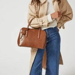 Liverpool Street 2.0 - Faux CrocMedium Ziptop Multiway -Fashion Bag Store h6831205 20079