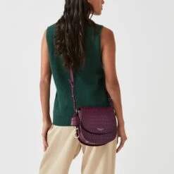 Liverpool Street 2.0 - Faux CrocMedium Flapover Crossbody -Fashion Bag Store h6833609 1665