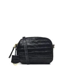 Upper Grove - Faux CrocMini Ziptop Crossbody -Fashion Bag Store h7116001
