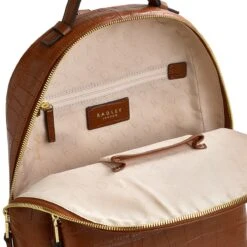 Sutton Acres - Faux CrocMedium Zip Around Backpack -Fashion Bag Store h7124216 4