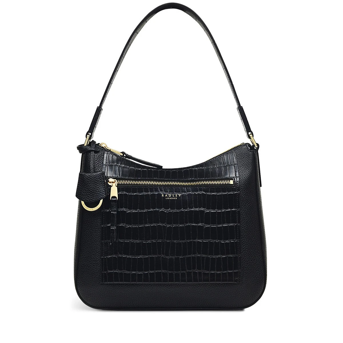 Pear Gardens - Faux CrocMedium Ziptop Shoulder Pear Gardens - Faux CrocMedium Ziptop Shoulder -Fashion Bag Store h7128001