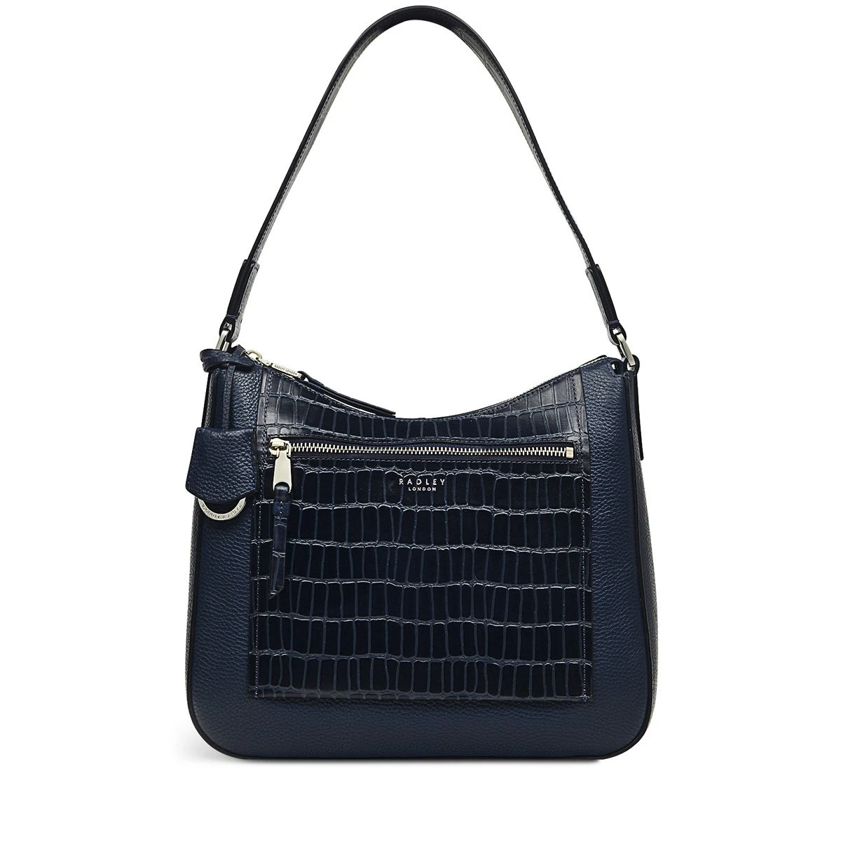 Pear Gardens - Faux CrocMedium Ziptop Shoulder Pear Gardens - Faux CrocMedium Ziptop Shoulder -Fashion Bag Store h7128401