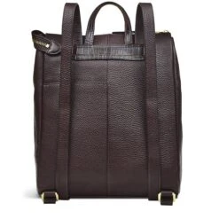 Pear Gardens - Faux CrocMedium Ziptop Backpack -Fashion Bag Store h7131204 2