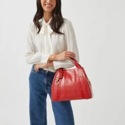 Baylis Road - Faux CrocMedium Zip Around Grab -Fashion Bag Store h7135621 860