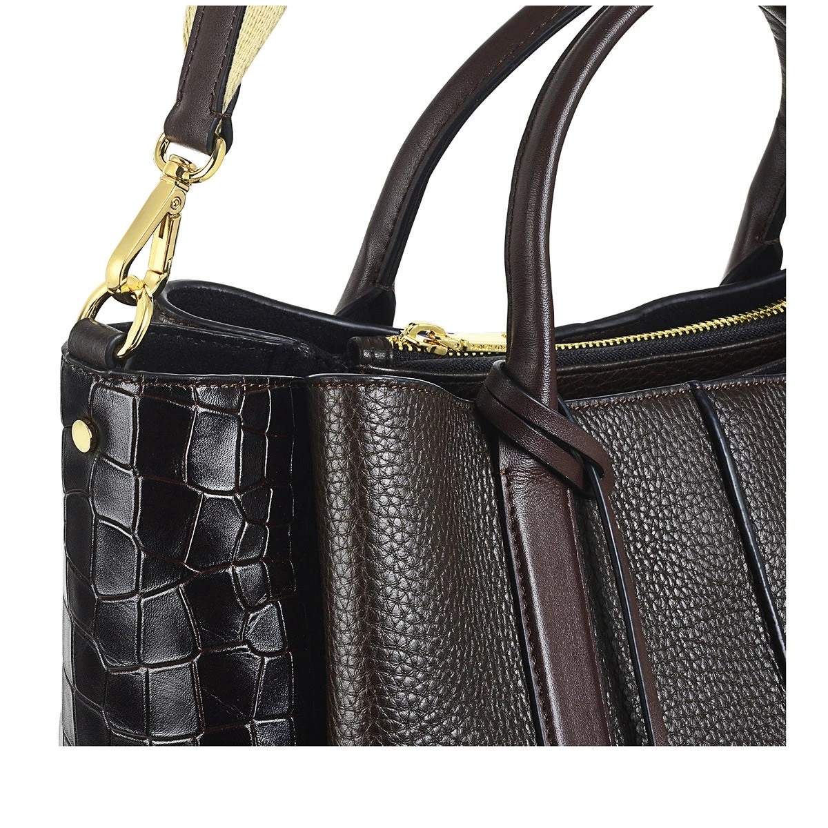 Hillgate Place - Faux CrocMedium Grab Multiway Hillgate Place - Faux CrocMedium Grab Multiway -Fashion Bag Store h7215209 d1