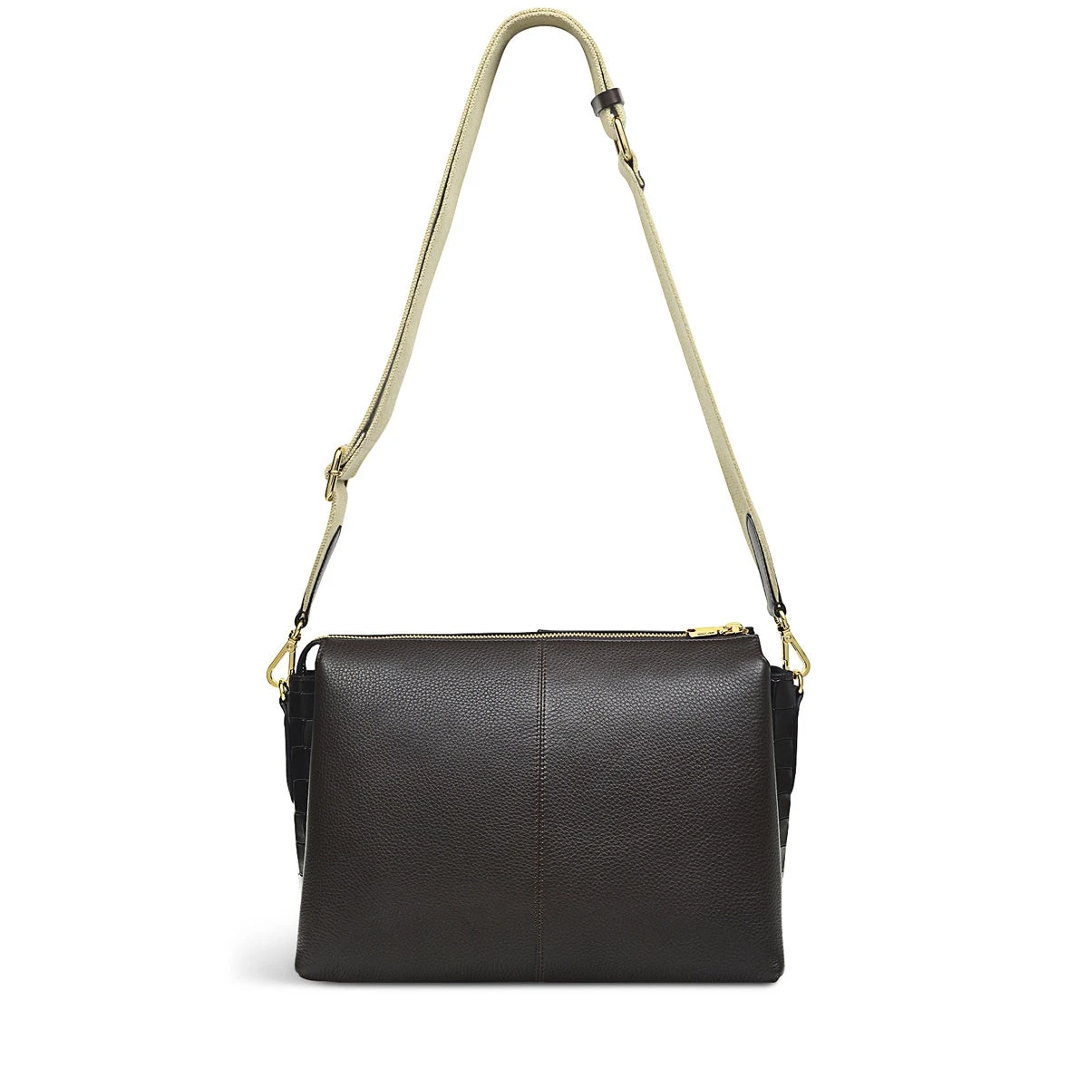 Hillgate Place - Faux CrocMedium Zip-Top Cross Body Hillgate Place - Faux CrocMedium Zip-Top Cross Body -Fashion Bag Store h7216209 2