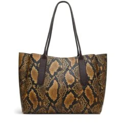 Hillgate Place - Faux SnakeLarge Open-Top Tote -Fashion Bag Store h7217209 2