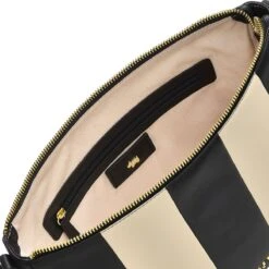 Dukes Place - Stripe QuiltMedium Zip-Top Shoulder -Fashion Bag Store h7222001 4