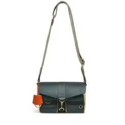 Garrick Street - Geo QuiltMedium Flapover Cross Body