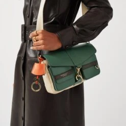 Garrick Street - Geo QuiltMedium Flapover Cross Body -Fashion Bag Store h7225230 2302