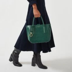 Liverpool Street 2.0 - Faux CrocMedium Open-Top Grab -Fashion Bag Store h7263301 390