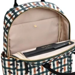 Finsbury Park - Checked DogMedium Zip-Top Backpack -Fashion Bag Store h7291301 4 ms