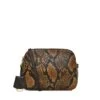 Dukes Place - Faux SnakeMedium Zip-Top Cross Body