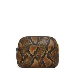 Dukes Place - Faux SnakeMedium Zip-Top Cross Body -Fashion Bag Store h7308209 2