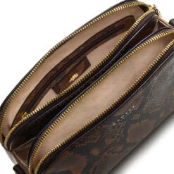 Dukes Place - Faux SnakeMedium Zip-Top Cross Body -Fashion Bag Store h7308209 4