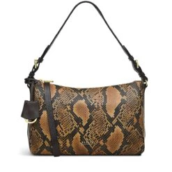 Dukes Place - Faux SnakeMedium Zip-Top Shoulder