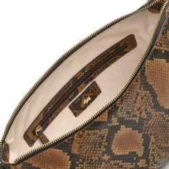 Dukes Place - Faux SnakeMedium Zip-Top Shoulder -Fashion Bag Store h7309209 4