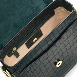 Liverpool Street 2.0 - Faux CrocMedium Flapover Cross Body 6 Liverpool Street 2.0 - Faux CrocMedium Flapover Cross Body -Fashion Bag Store h7320301 4 1