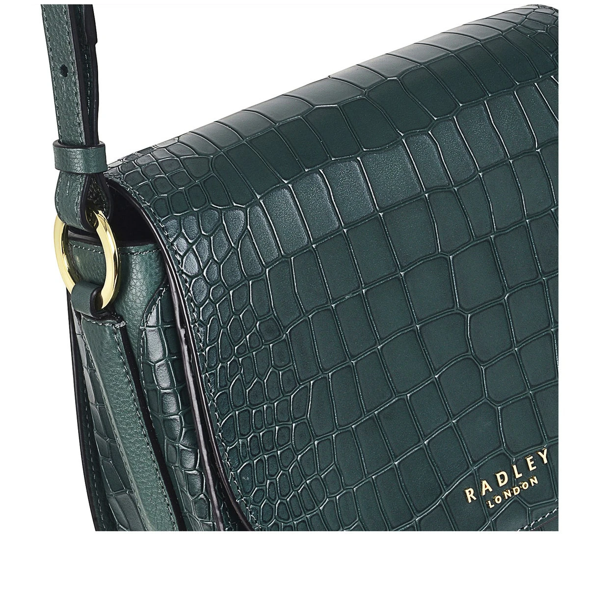 Liverpool Street 2.0 - Faux CrocMedium Flapover Cross Body Liverpool Street 2.0 - Faux CrocMedium Flapover Cross Body -Fashion Bag Store h7320301 d1 1