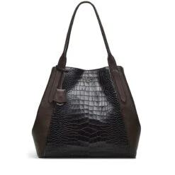 Baylis Road 2.0 - Faux CrocLarge Open Top Tote