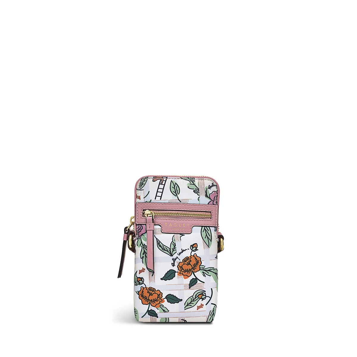 Finsbury Park - Regents RoseMedium Zip Around Phone Crossbody Finsbury Park - Regents RoseMedium Zip Around Phone Crossbody -Fashion Bag Store h7519109
