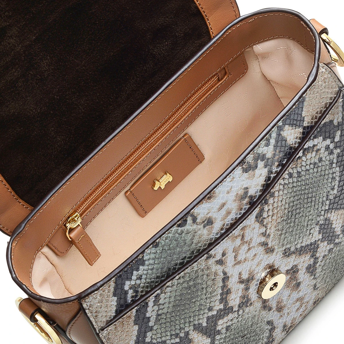 Liverpool Street 2.0 - Faux SnakeMedium Flapover Cross Body Liverpool Street 2.0 - Faux SnakeMedium Flapover Cross Body -Fashion Bag Store h7592259 4