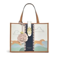 Kentucky DerbySmall Ziptop Grab -Fashion Bag Store h7813109 with dog