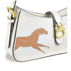 Kentucky DerbyMedium Ziptop Shoulder -Fashion Bag Store h7816109 d1