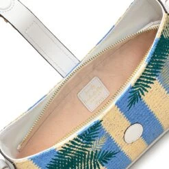 Linden Gardens - Stripe PalmMedium Zip-Top Shoulder -Fashion Bag Store h7847287 4